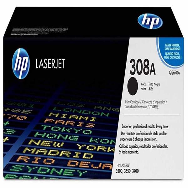 Hp Q2670A (308A) Siyah Orjinal Toner